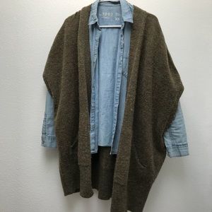 Banana republic 18% wool cardigan